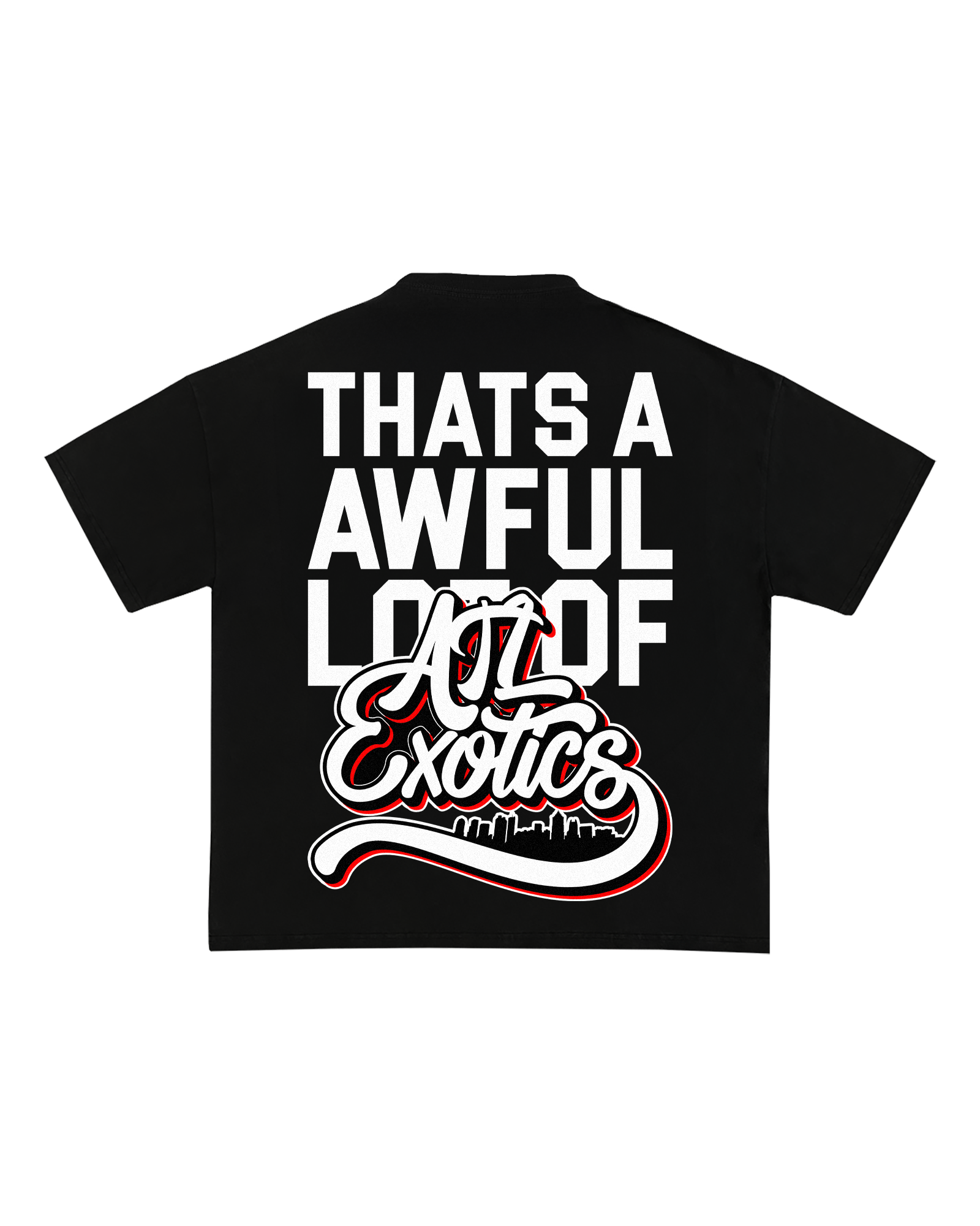 AWFUL LOT OF ATL EXOTICS TEE [BLACK]