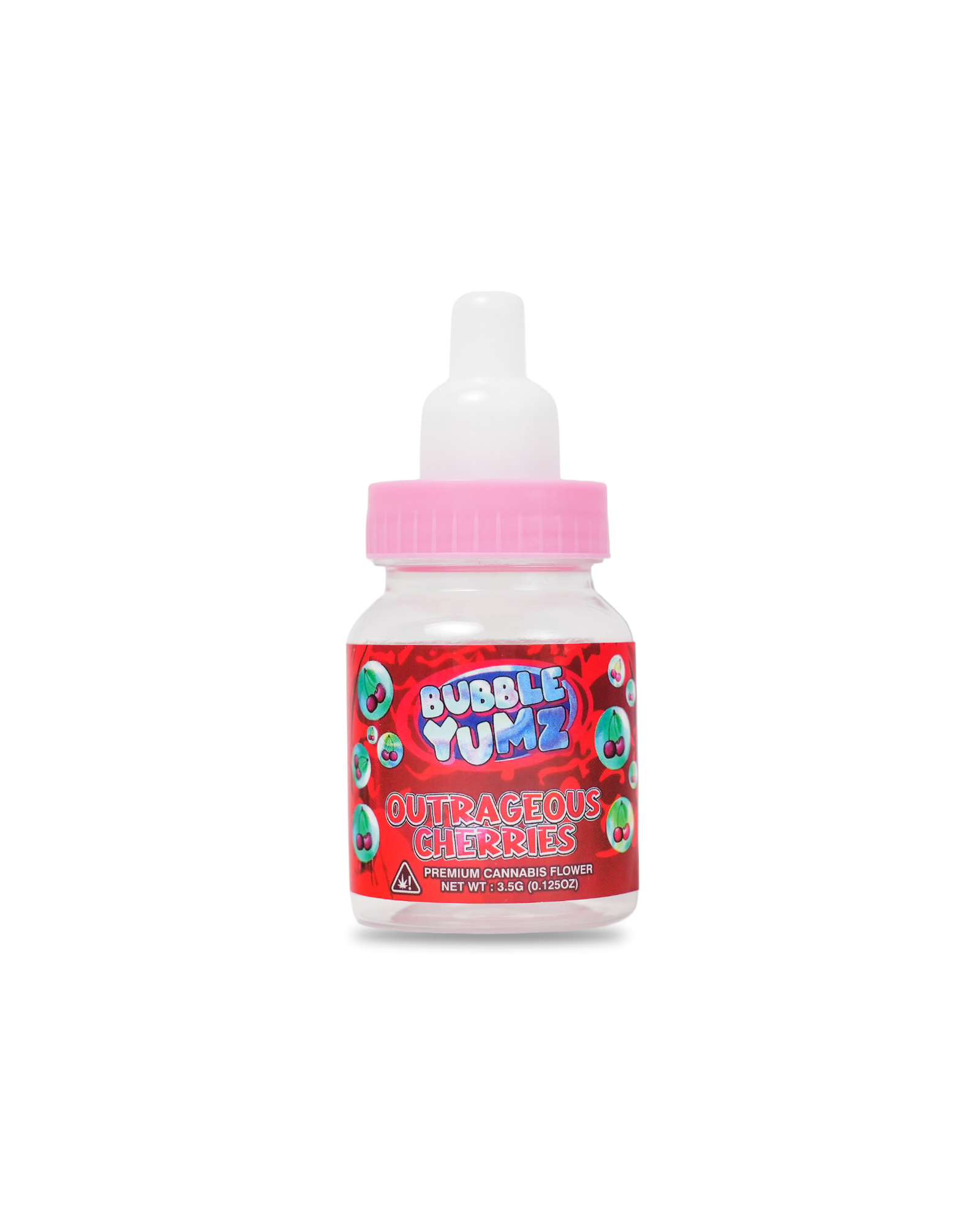 BUBBLE JUGZ OUTRAGEOUS CHERRIES BOTTLE [3.5G]