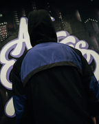 ATL EXOTICS WINDBREAKER SET [BLACK/PURPLE]