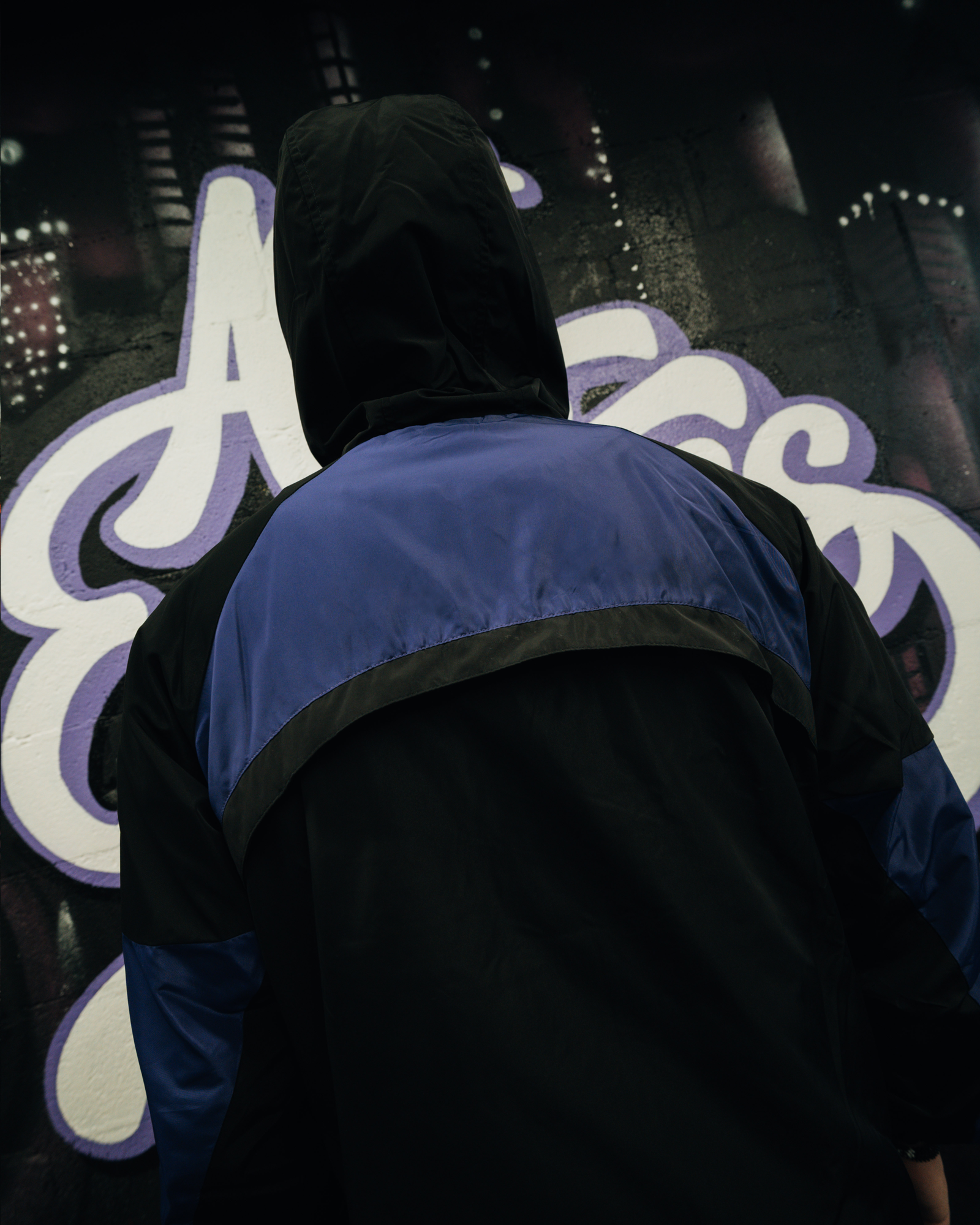 ATL EXOTICS WINDBREAKER SET [BLACK/PURPLE]