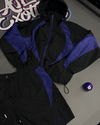 ATL EXOTICS WINDBREAKER SET [BLACK/PURPLE]