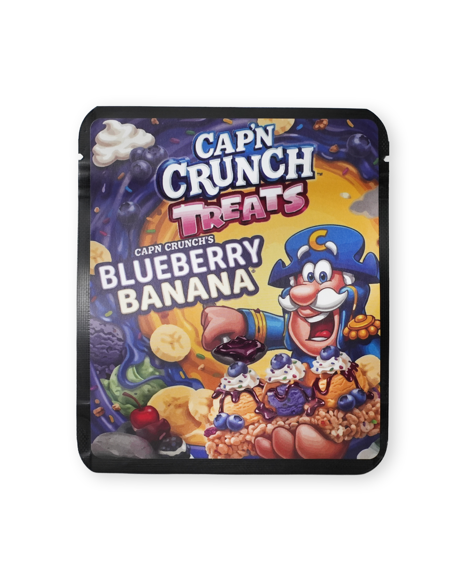 CAP'N CRUNCH TREATS BLUEBERRY BANANA STICKER BAG [3.5G]