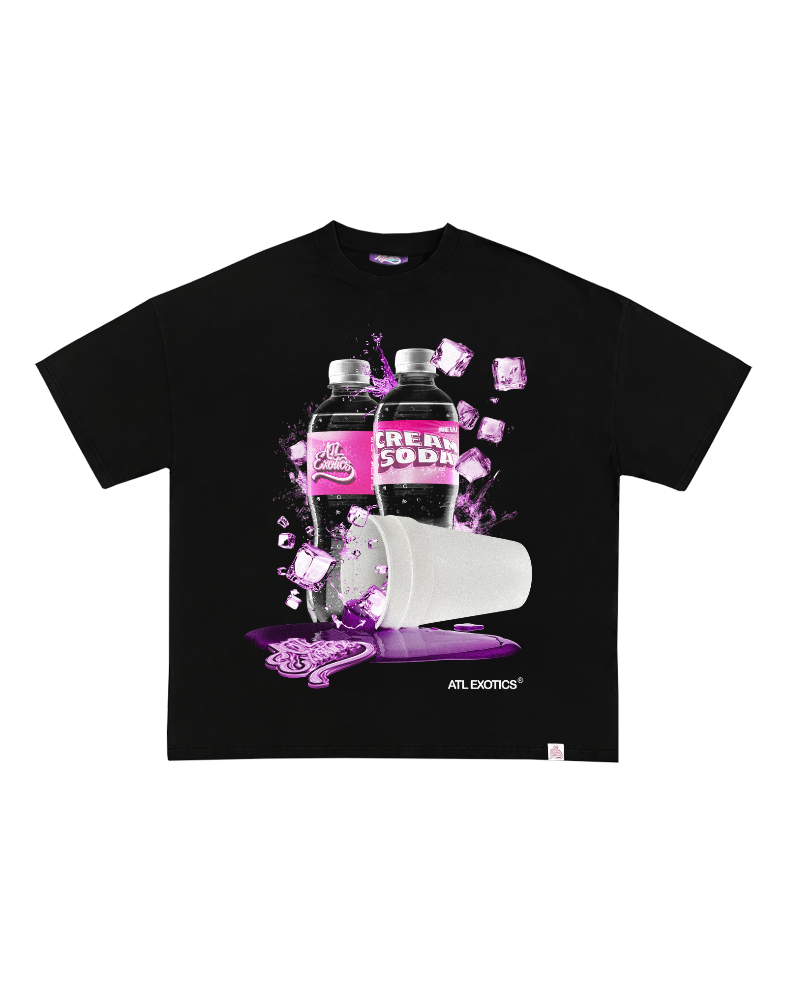 ATL EXOTIC CREAM SODA TEE [BLACK]
