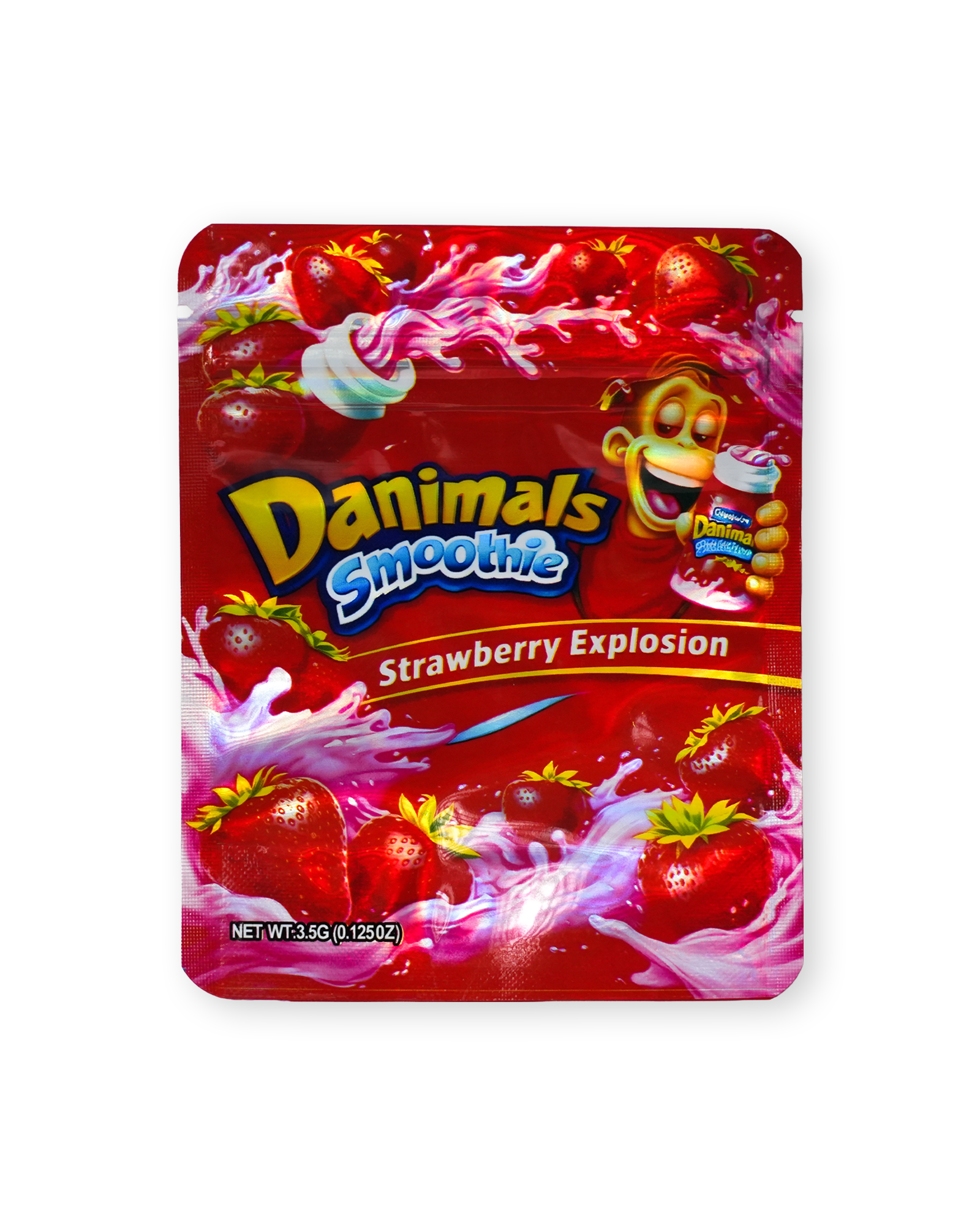 DANIMALS SMOOTHIE STRAWBERRY EXPLOSION BAG [3.5G]