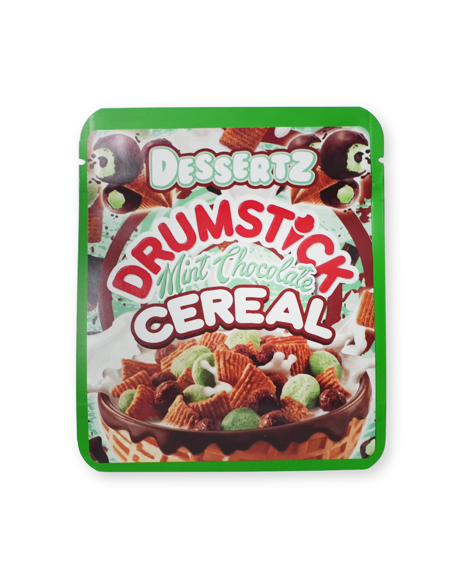 DESSERTZ DRUMSTICK MINT CHOCOLATE CEREAL STICKER BAG [3.5G]