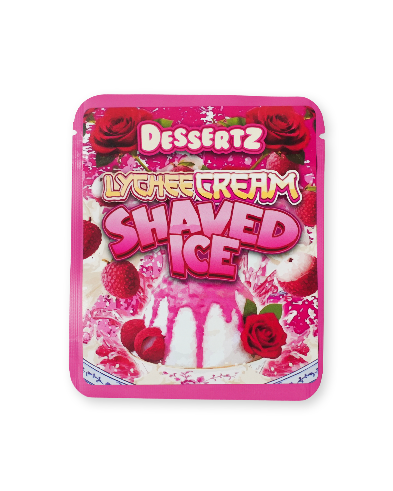 DESSERTZ LYCHEE CREAM SHAVED ICE STICKER BAG [3.5G]