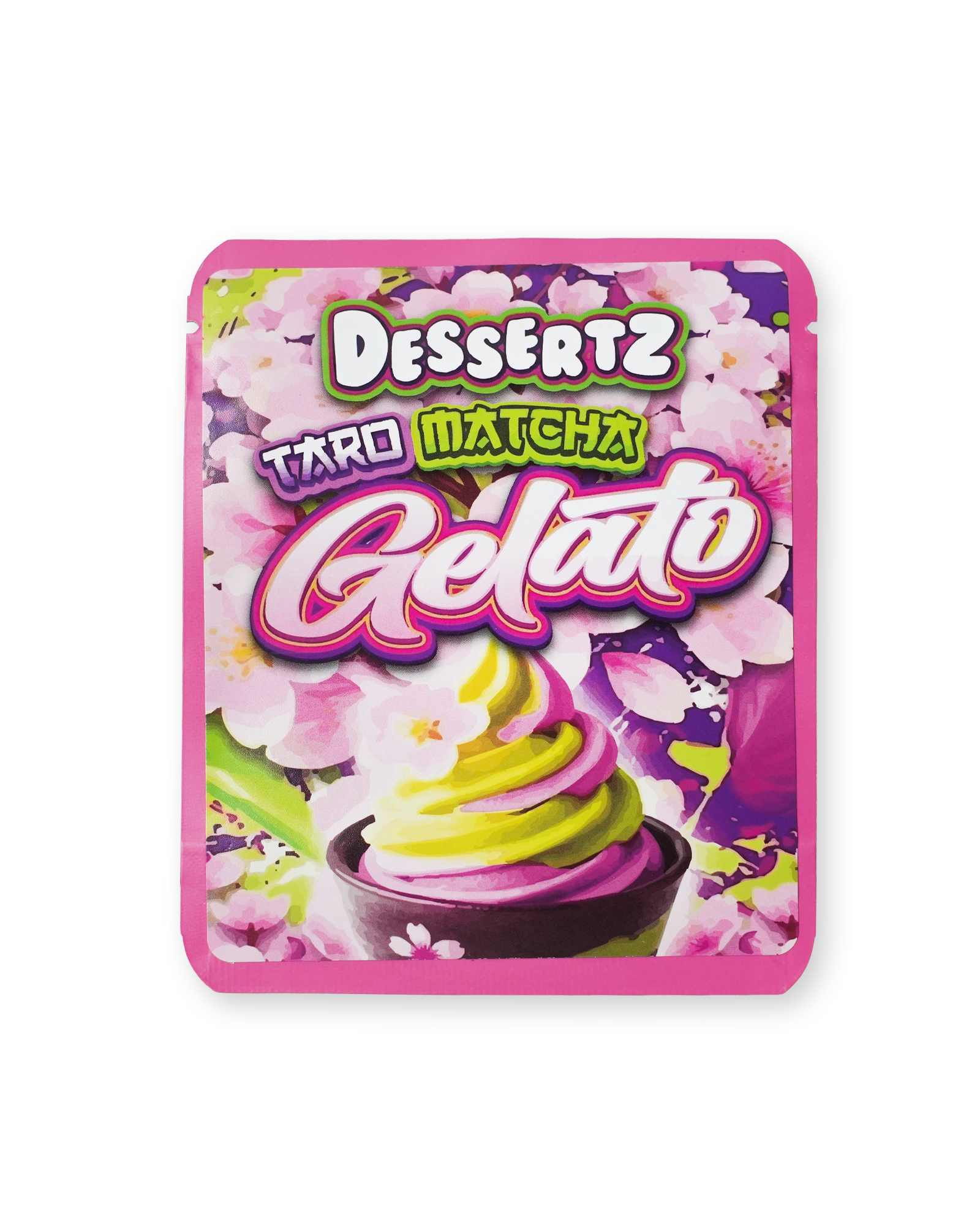 DESSERTZ TARO MATCHA GELATO STICKER BAG [3.5G]