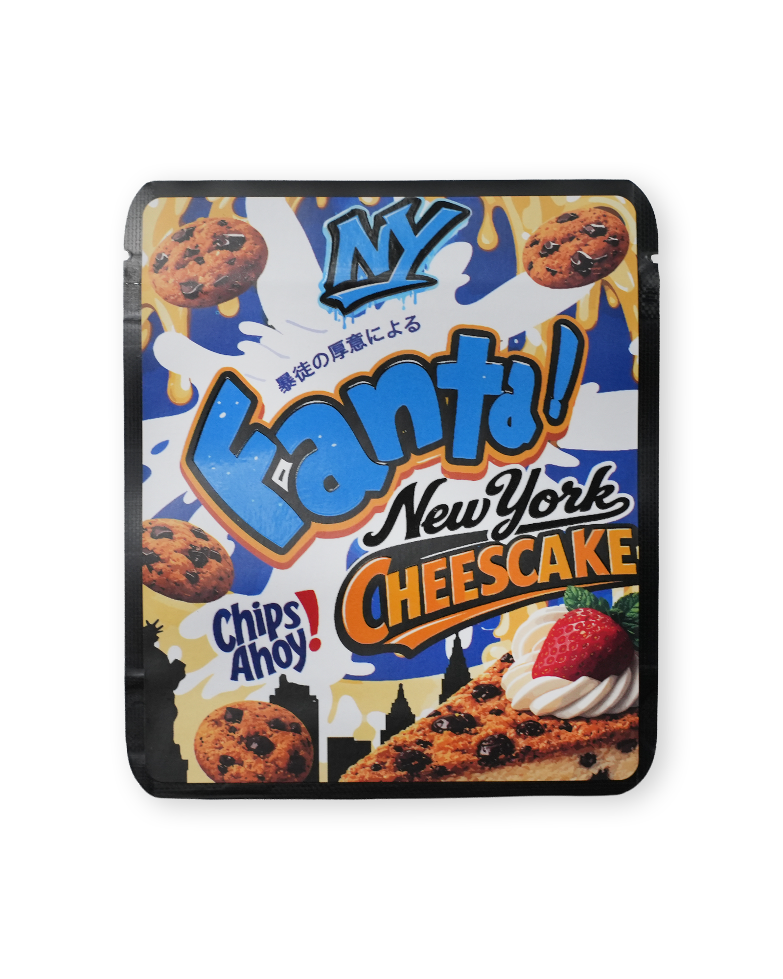 FANTA CHIPS AHOY NY CHEESECAKE STICKER BAG [3.5G]