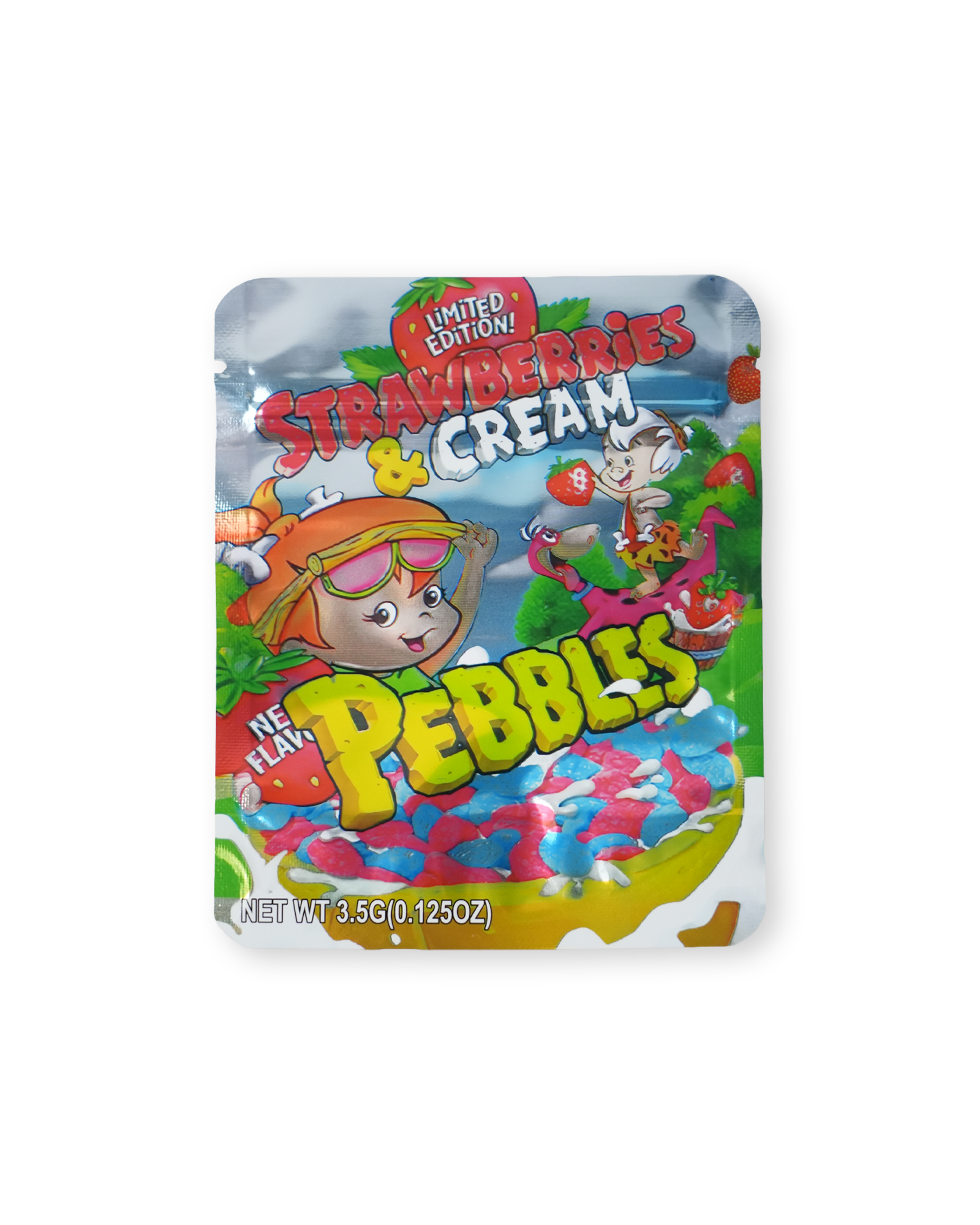 FRUITY PEBBLES STRAWBERRIES AND CREAM BAG [3.5G]