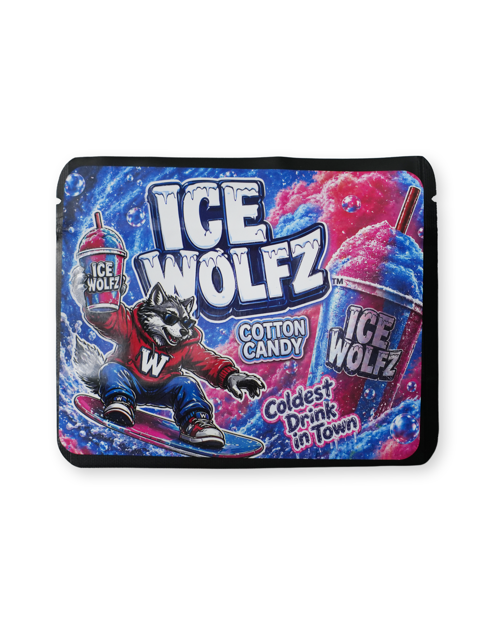 ICE WOLFZ COTTON CANDY STICKER BAG [3.5G]