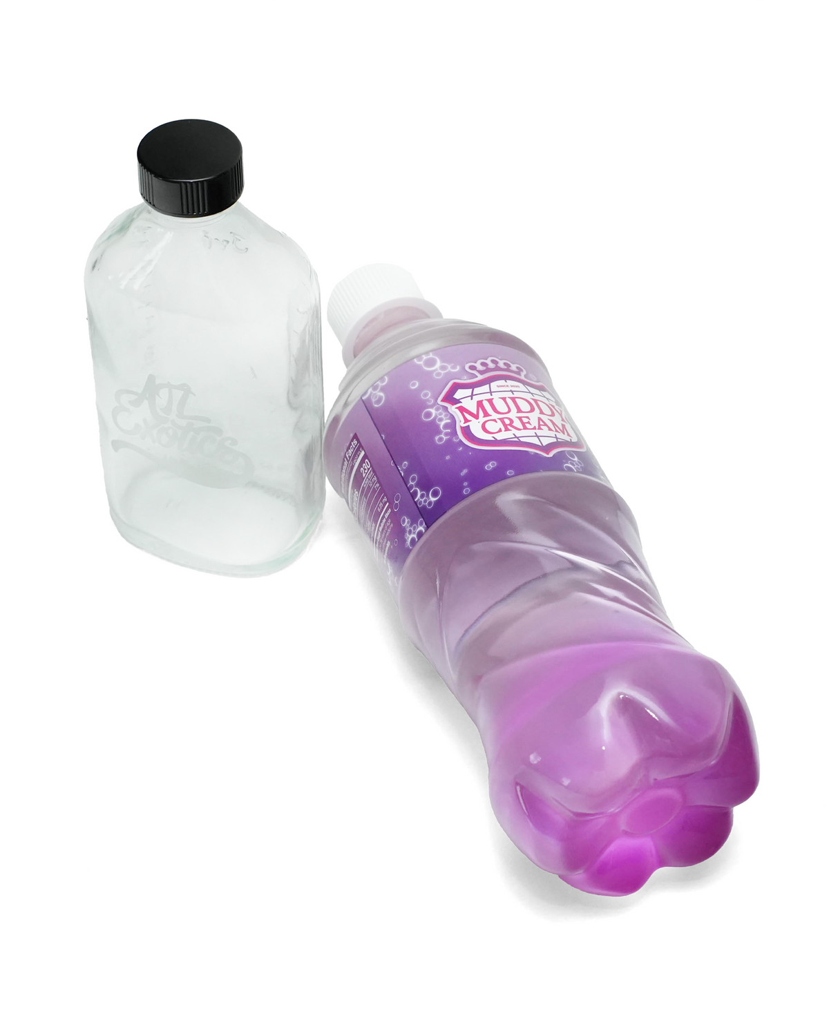 MUDDY CREAM DISPLAY BOTTLE ART