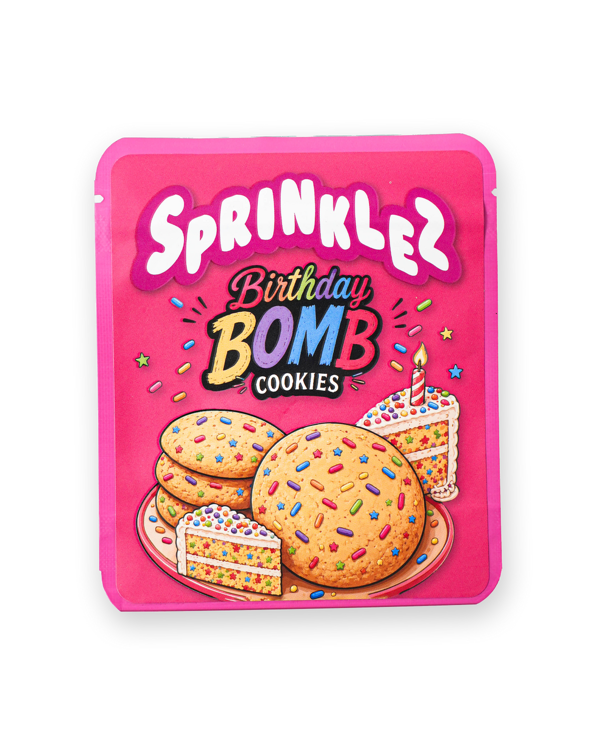 SPRINKLEZ BIRTHDAY BMB DECORATIVE STORAGE STICKER BAG [3.5G]