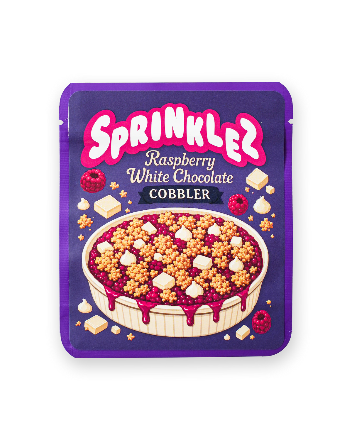 SPRINKLEZ RASP COBBLER DECORATIVE STORAGE STICKER BAG [3.5G]
