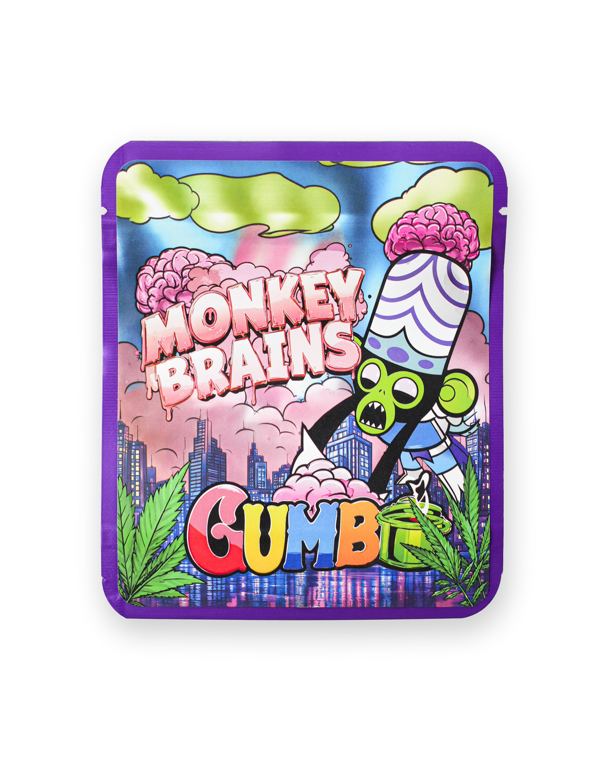 MONEY BRAINS GUMB DECORATIVE STORAGE STICKER BAG [3.5G]