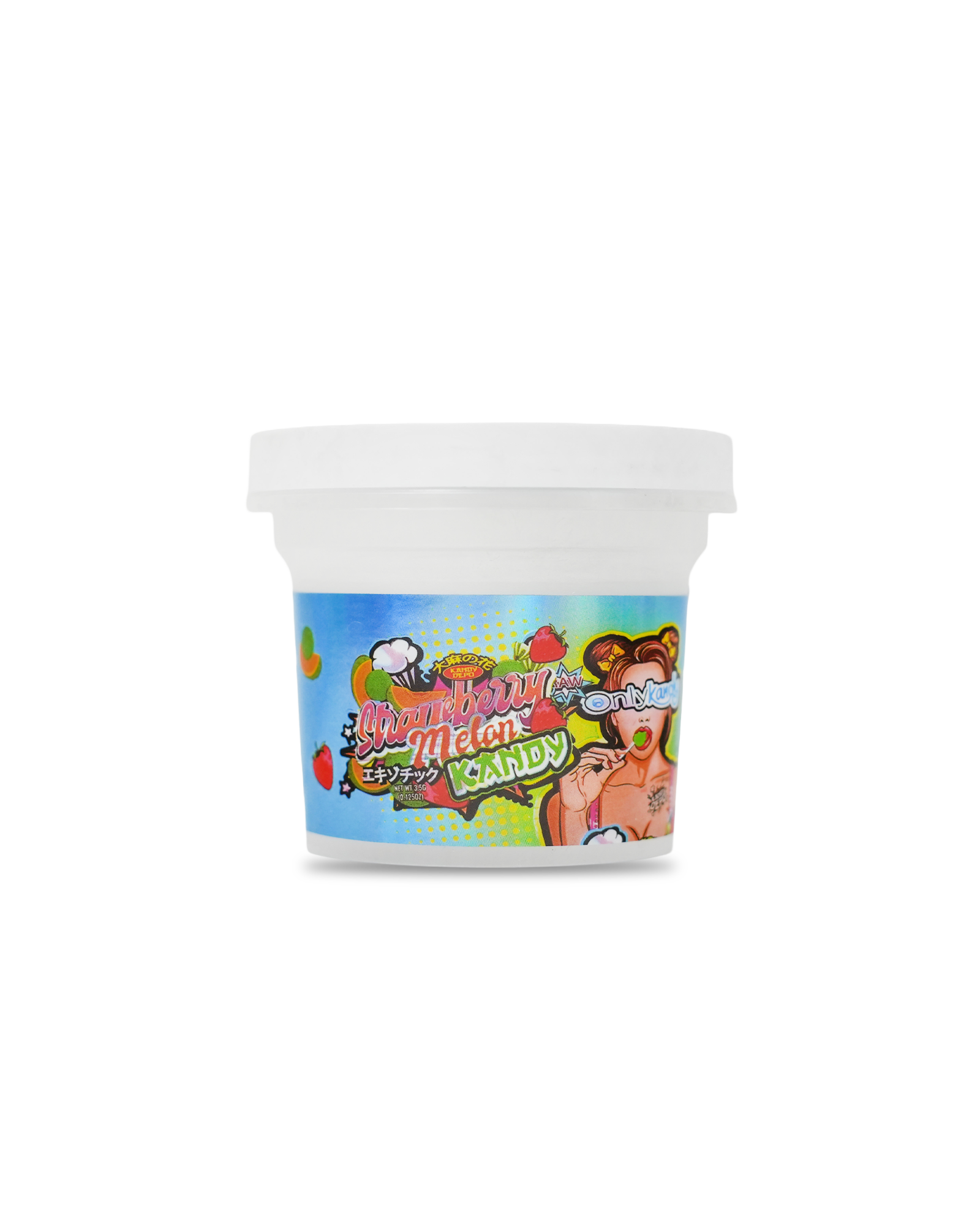 ONLY KANDY STRAWBERRY MELON ICE CREAM TUB [3.5G]