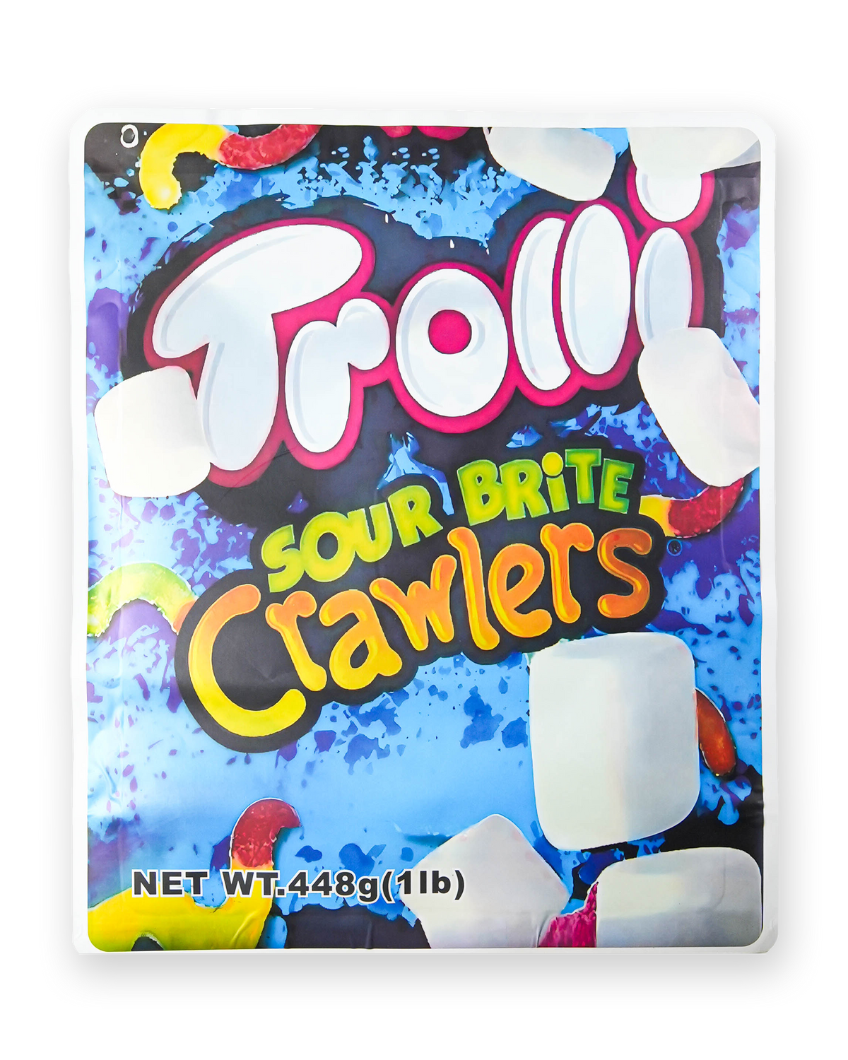 TROLL SOURBRITE DECORATIVE STORAGE STICKER BAG [1Ib]