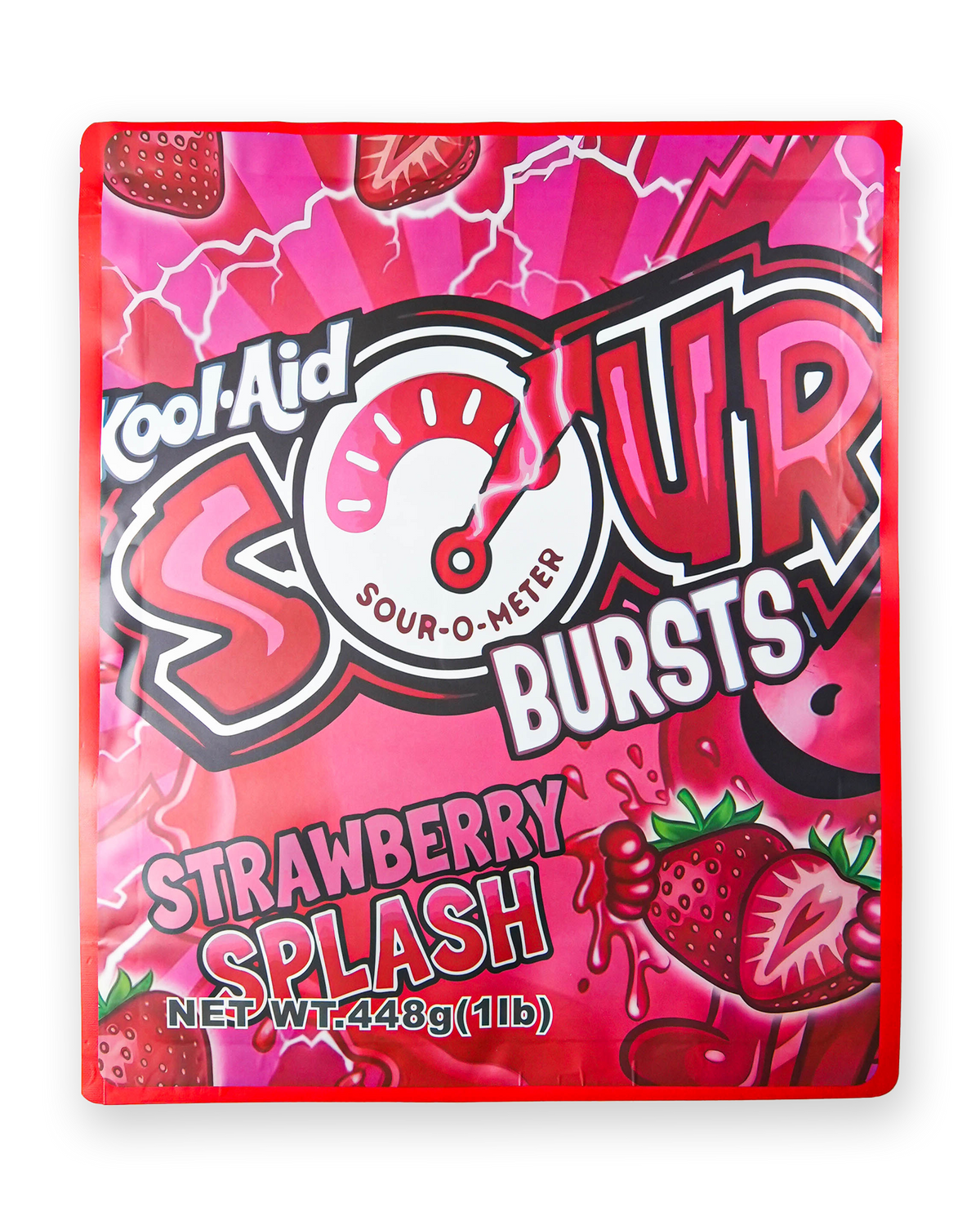 KOOLAID SOUR BURSTS DECORATIVE STORAGE STICKER BAG [1Ib]