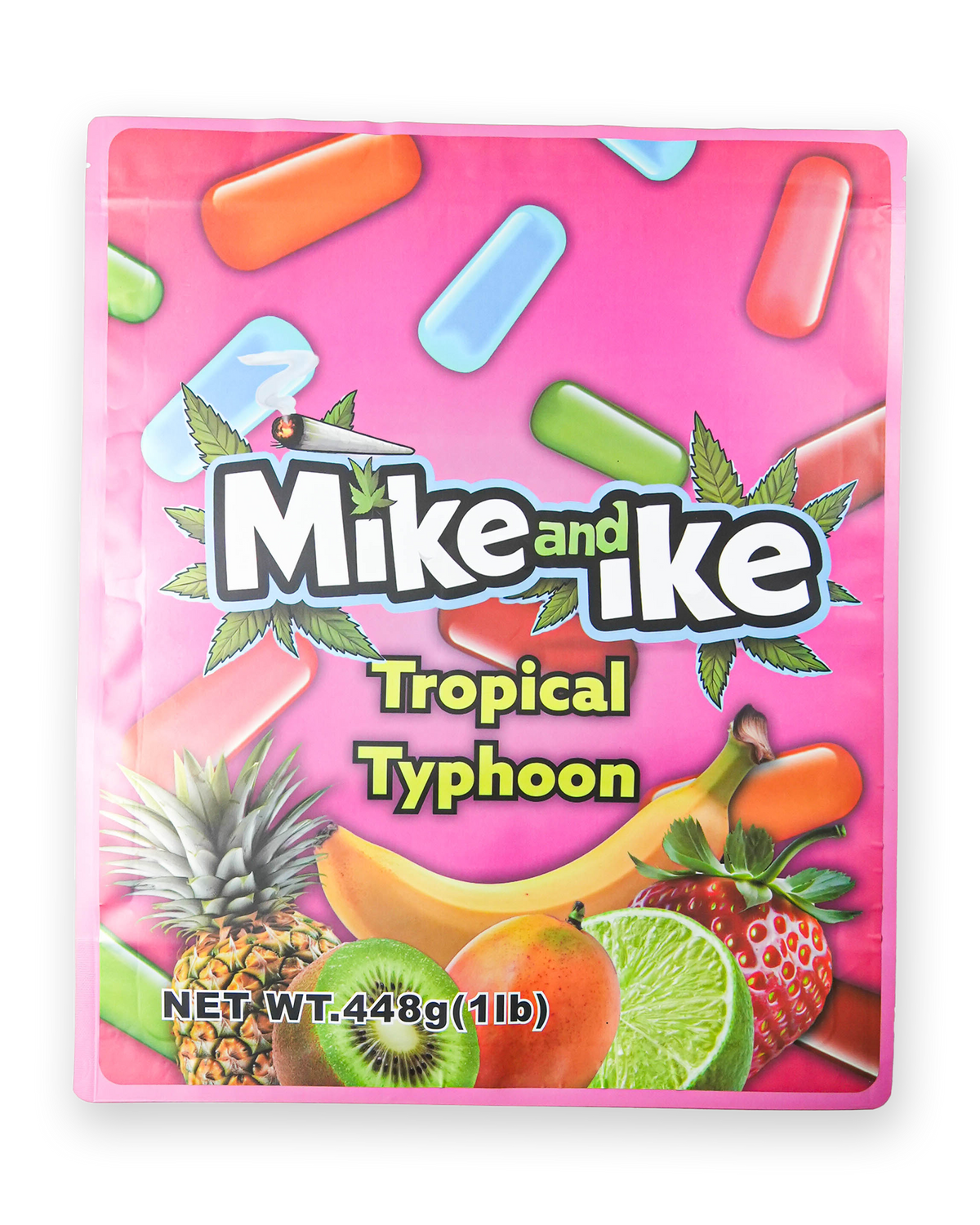 MIKE AND IKE TROPICAL TYPHOON DECORATIVE STORAGE STICKER BAG [1Ib]