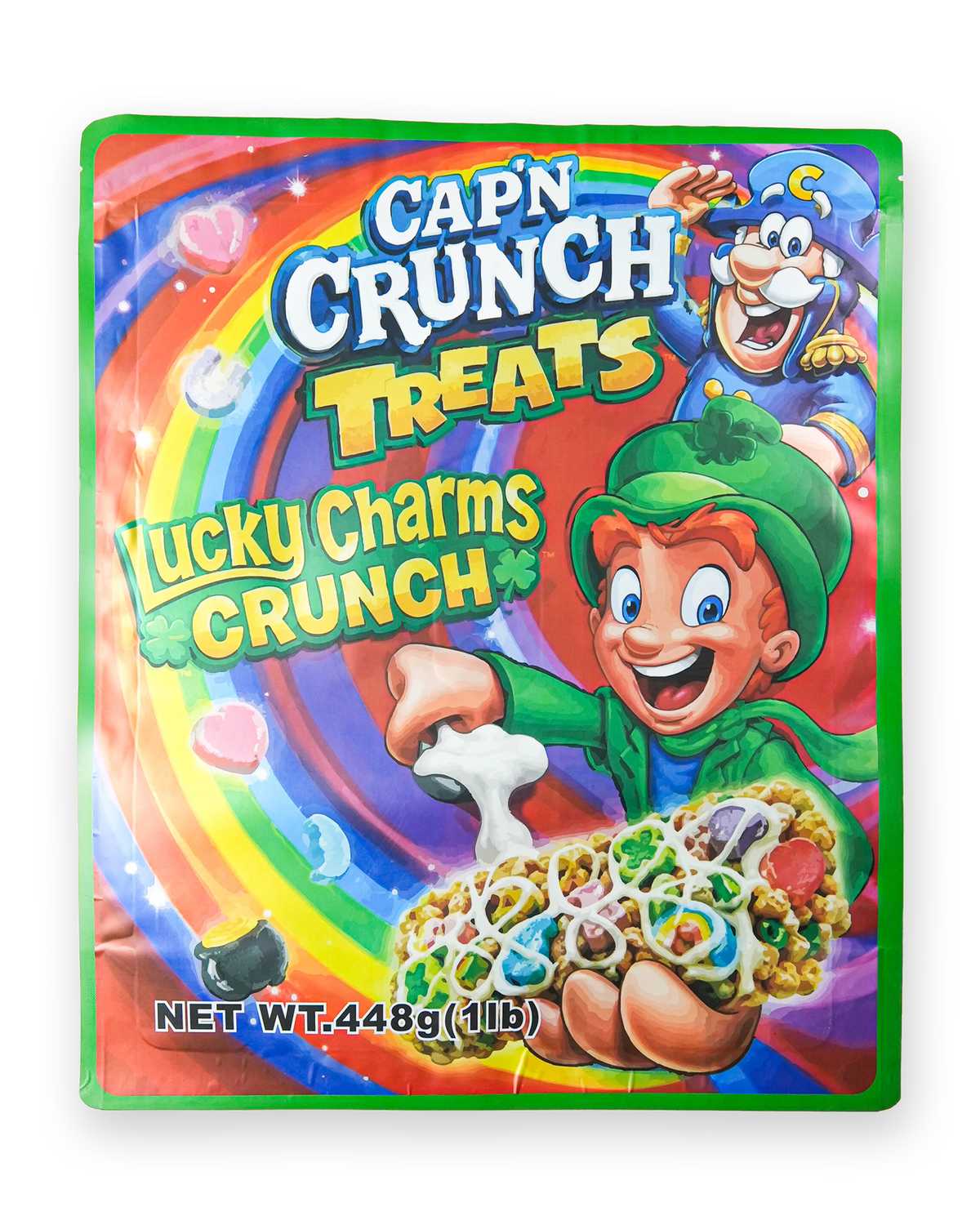 LUCKY CHARMS CRUNCH DECORATIVE STORAGE STICKER BAG [1Ib]
