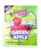 SWEET TERPS AIRHEAD GREEN APPLE DECORATIVE STORAGE STICKER BAG [1Ib]