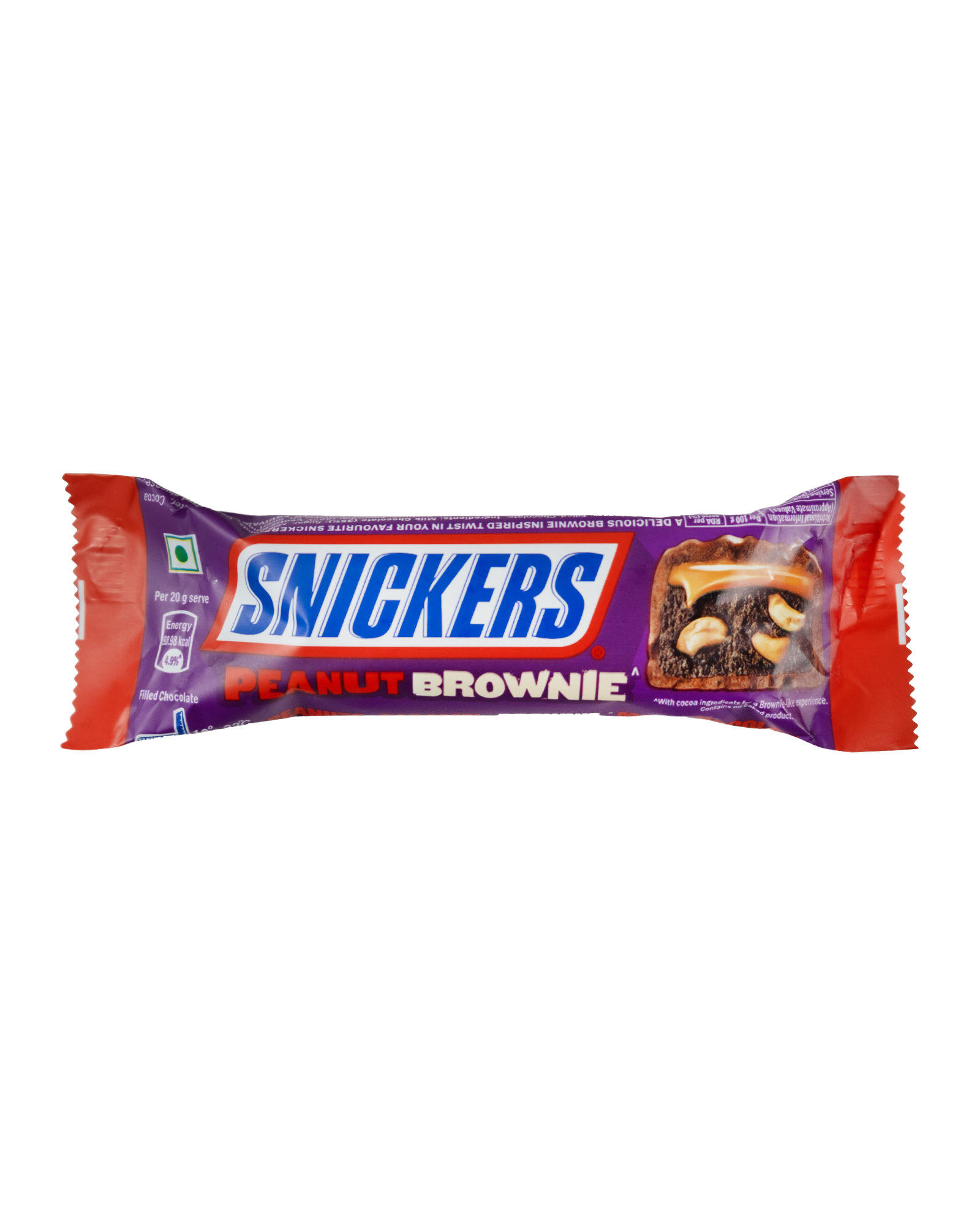 SNICKERS PEANUT BUTTER BROWNIE