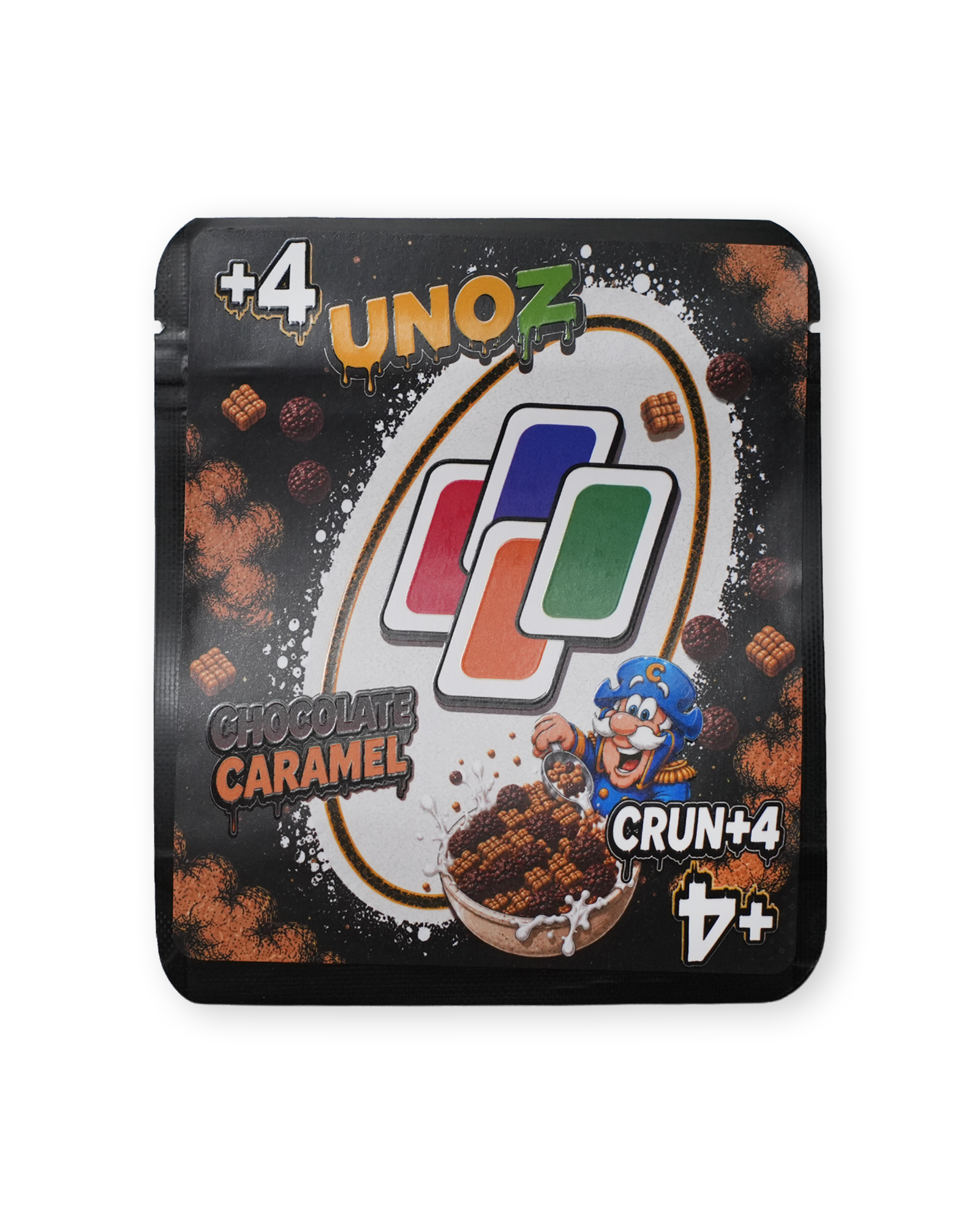 UNOZ CRUNCH CHOCOLATE CARAMEL STICKER BAG [3.5G]