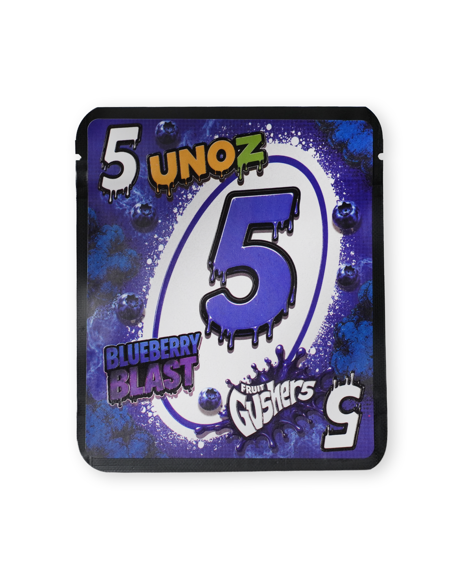 UNOZ FRUIT GUSHERS BLUEBERRY BLAST STICKER BAG [3.5G]