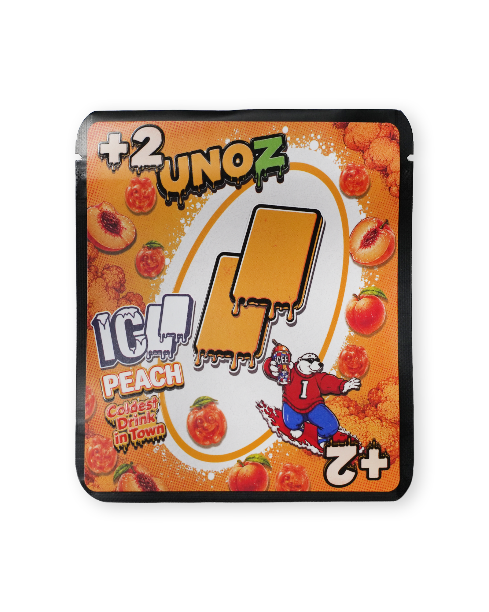 UNOZ ICEE PEACH STICKER BAG [3.5G]