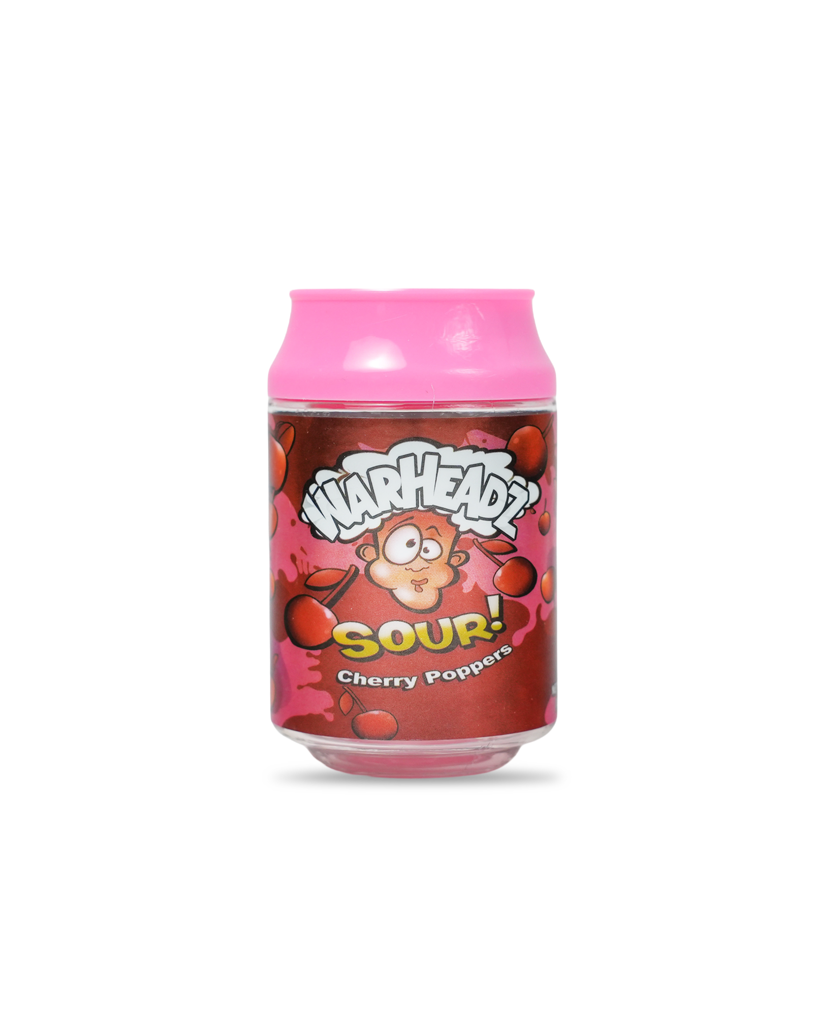 WARHEADZ SOUR CHERRY POPPERS CAN [3.5G]