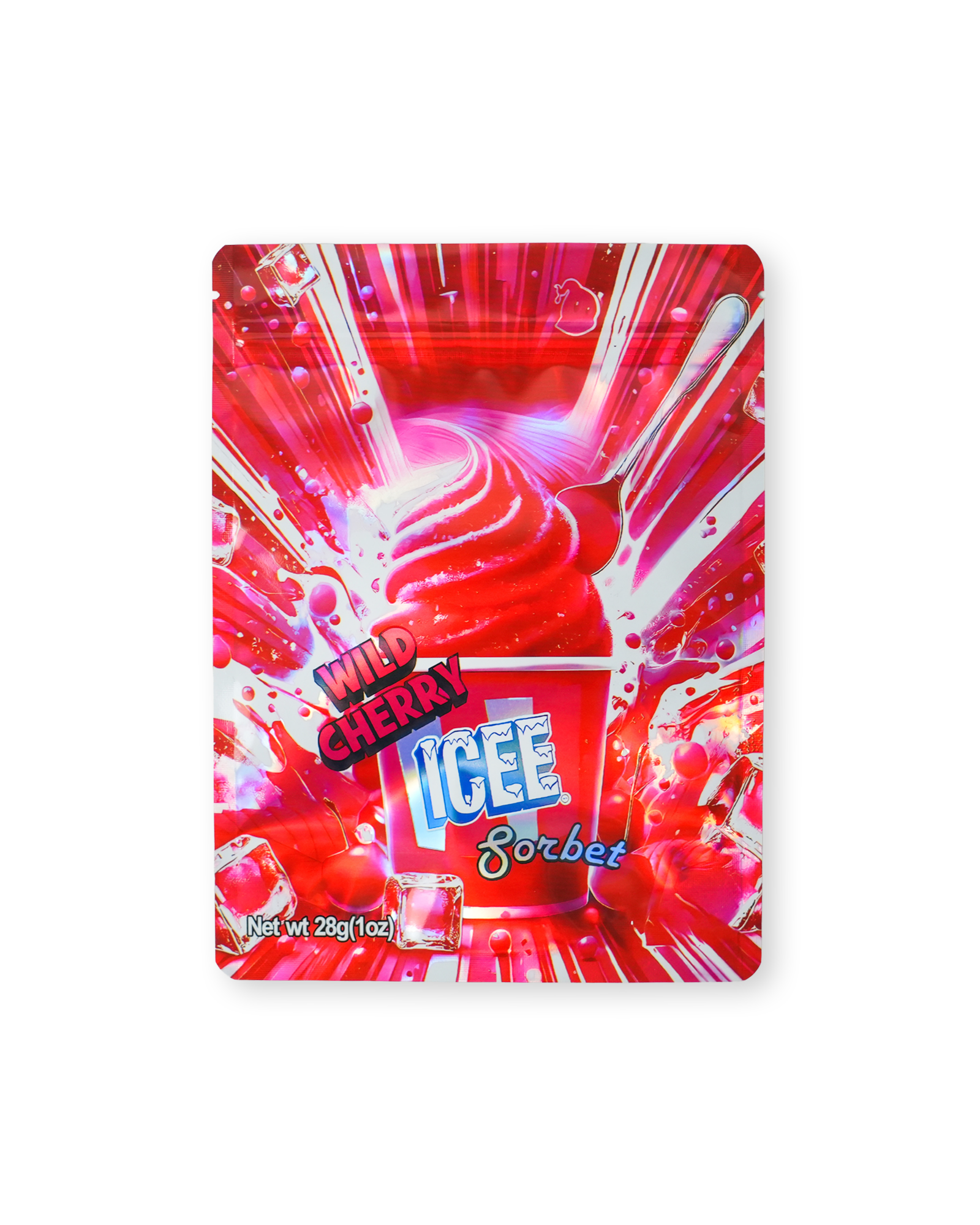 ICEE WILD CHERRY SORBET BAG [1oz]