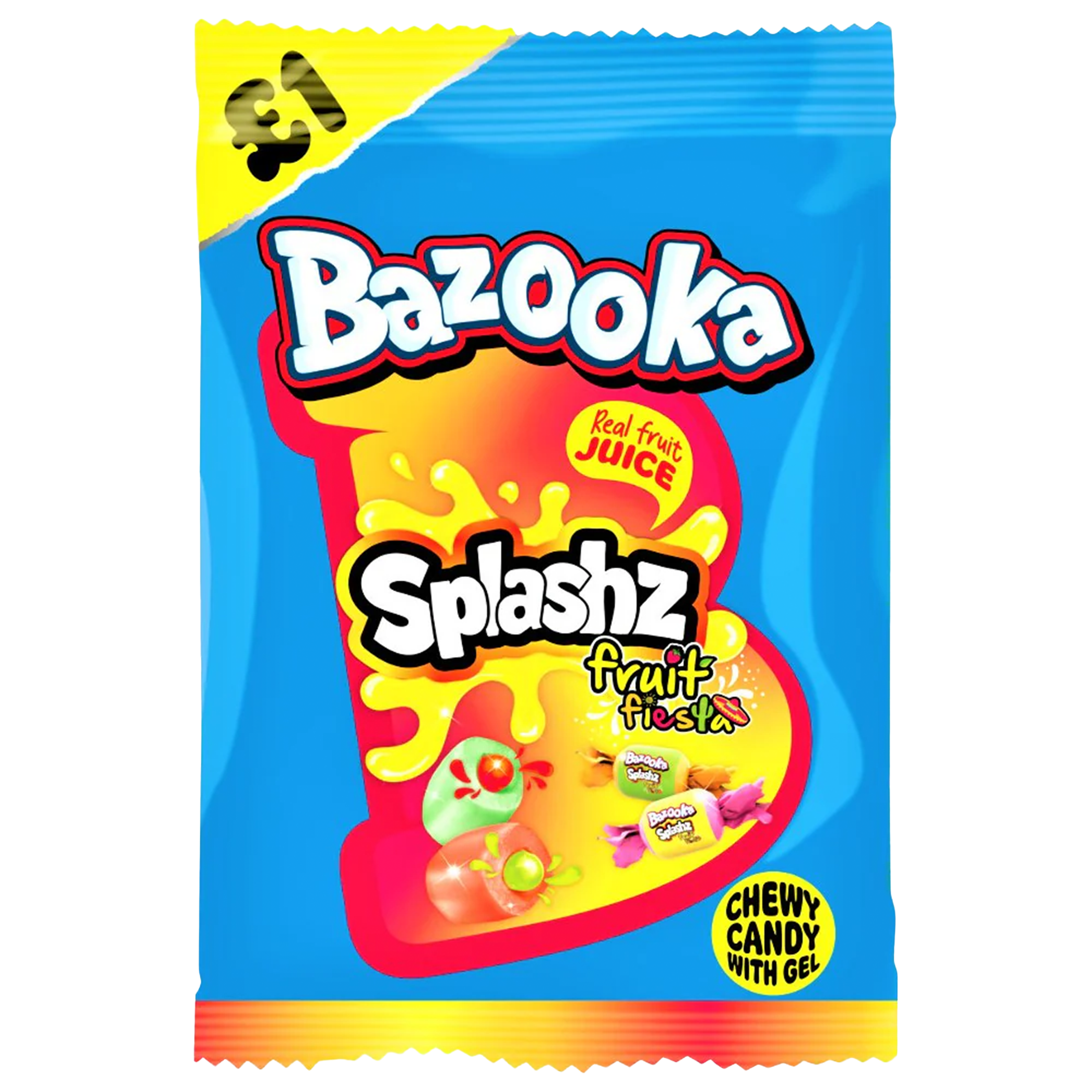 Bazooka Splash Chewy Candies