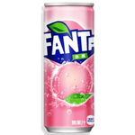 Fanta White Peach Soda Can (Japan)